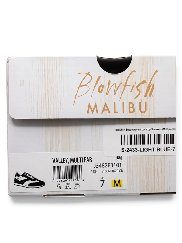 Blowfish size 7 Beige and Blue Casual Sneakers - Image 3