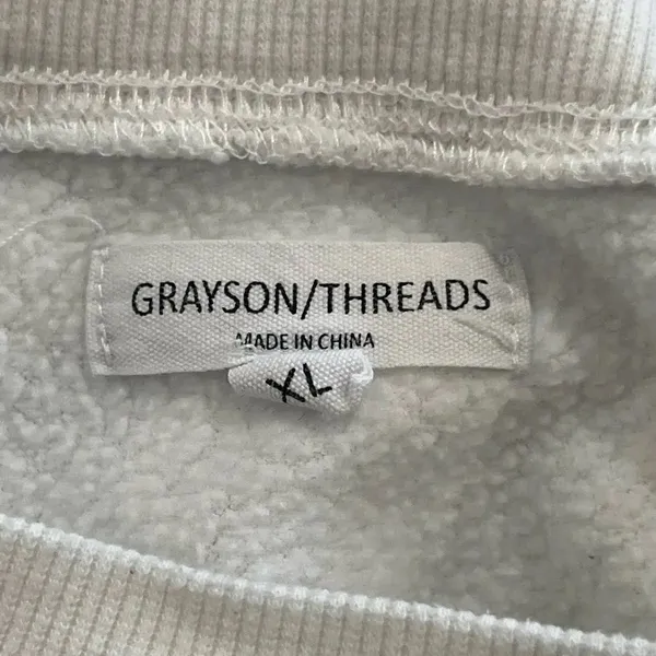 Grayson Threads Lucky Cropped Sweatshirt Women’s XL - Image 3
