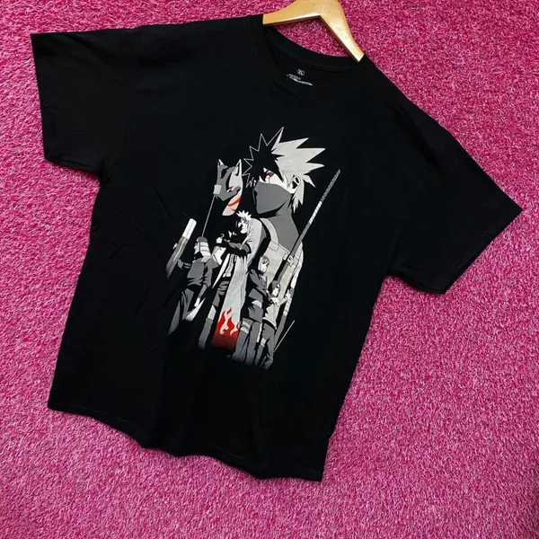 Naruto Shippuden Kakashi Story T-Shirt size XL - Image 3