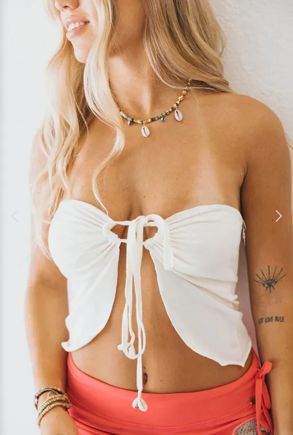 Mora Girl Swim Orange - Image 2