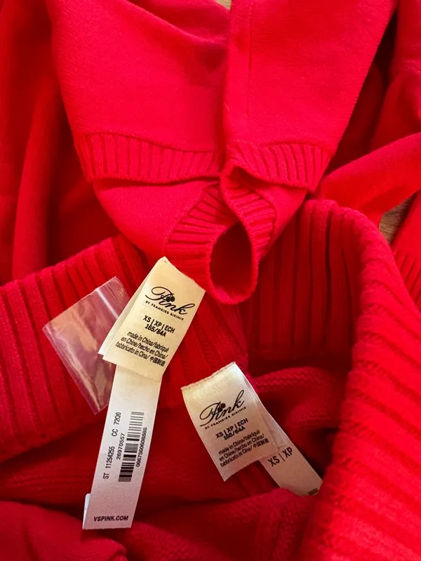 Frankie’s bikinis red knit set - Image 5