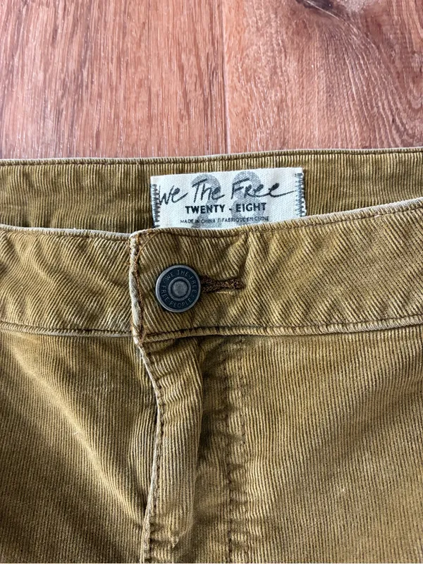 Free People We The Free Just Float On Cord Flare Pants, Velvet Corduroy - Image 9