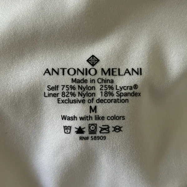 Antonio Melani Womens White Tennis Golf Skirt‎ Skort Size Medium Minimalist - Image 8
