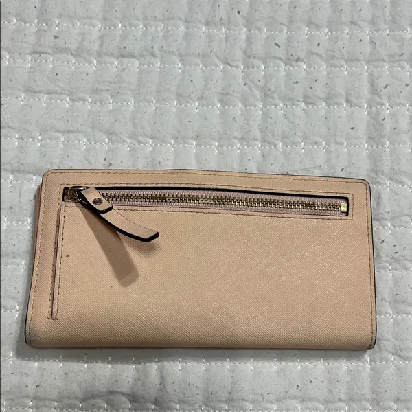 Kate Spade Tan/ light pink Wallet - Image 5