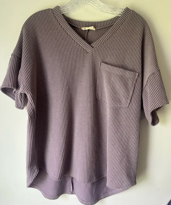 Altar'd State Ribbed Tee - Image 2