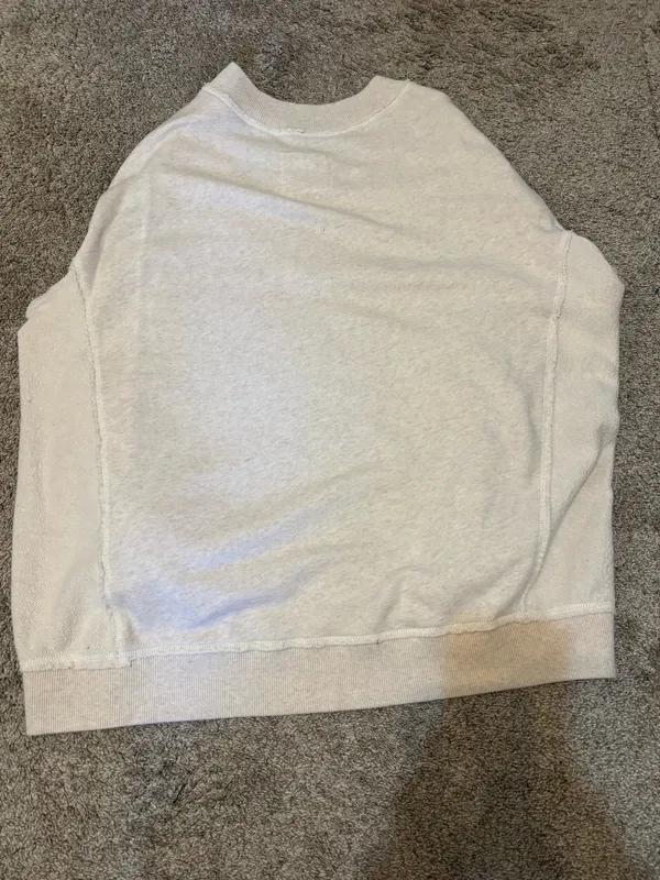 Aerie Beige Sweatshirt oversized  - Image 4