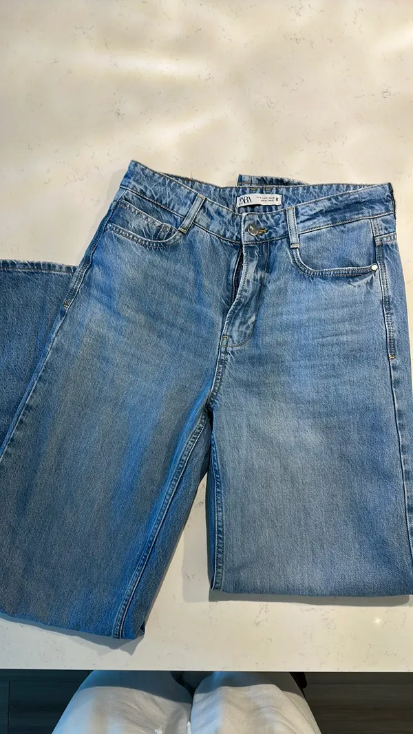ZARA Wide-Leg Jeans High-Rise - Image 3