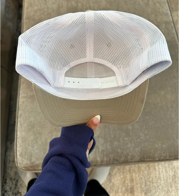 Chris Stapleton Trucker Hat Tan - Image 2