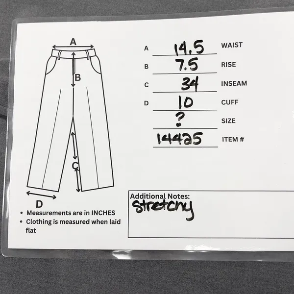 Joe‎ Benbasset Womens Pants Low Rise 29 Y2K Preppy Minimalist Business Casual - Image 12