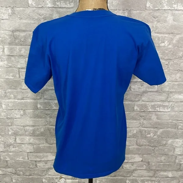 ALSTYLE Chicago Cubs Short Sleeve Tee Blue Size M - Image 3