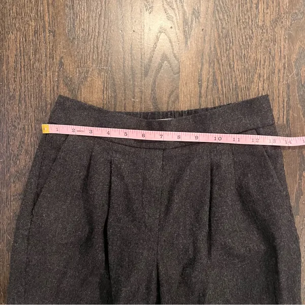 Aritzia Babaton Cohen Pants Size 0 Gray Italian Stretch Wool Cashmere Tapered - Image 3