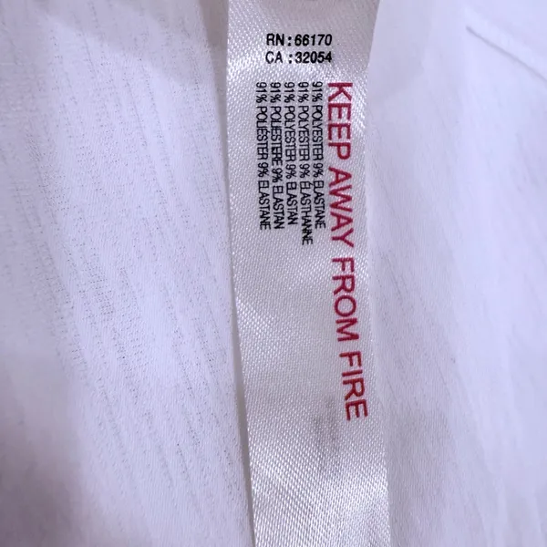 NWT Free People Movement Tempo Silver Lining White Tank size Large, Optic White - Image 12