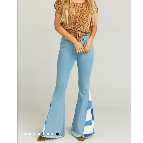 Show Me Your MuMu Woodstock Flare Jeans - Image 3