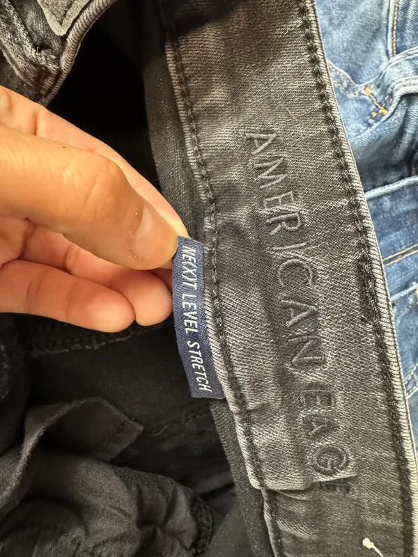 black next level stretch ripped skinny jeans - Image 7