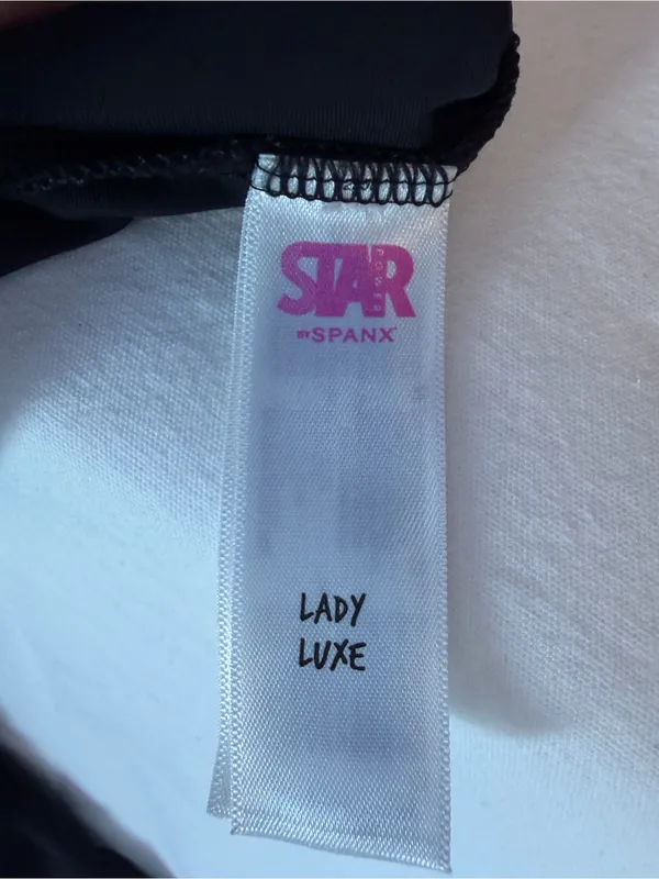 Star‎ by SPANX Firm Control Lady Lix Open Bust Shapewear in Black Size Medium - Image 8