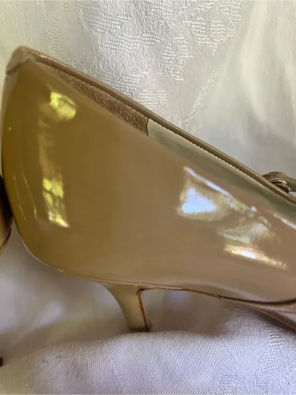 Boden Nude Patent Mary Jane Pointed-Toe Pumps - Image 7