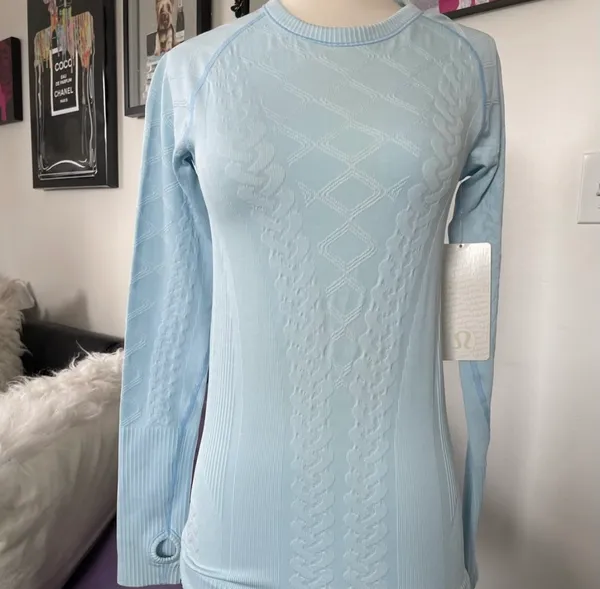 Lululemon 'Caspian Blue' Restless Pullover - Image 2