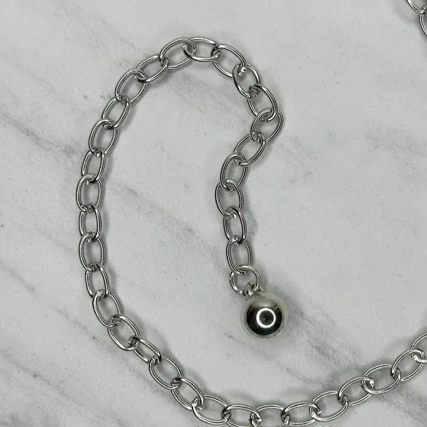 Western Concho Silver Chain Belt One Size (OS) ✨ - Image 12