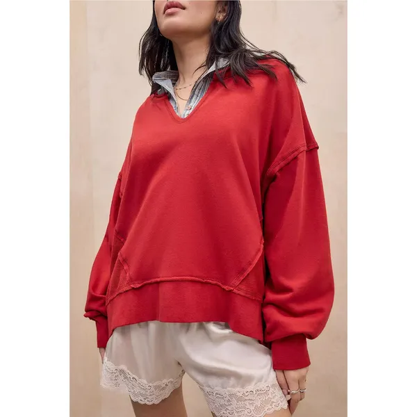 Urban Outfitters Out From Under Break It Up Notch Sweatshirt Sz Medium Oversized - Image 2