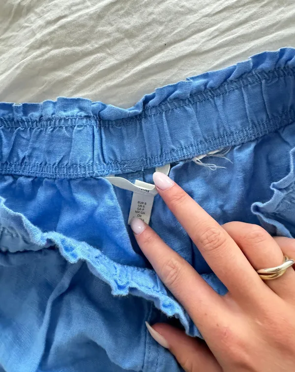 H&M Blue Shorts - Image 2