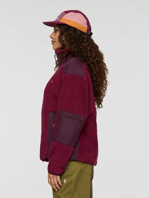 Patagonia Women's Bacano Fleece Jacket in Jam/Blackberry - Image 2