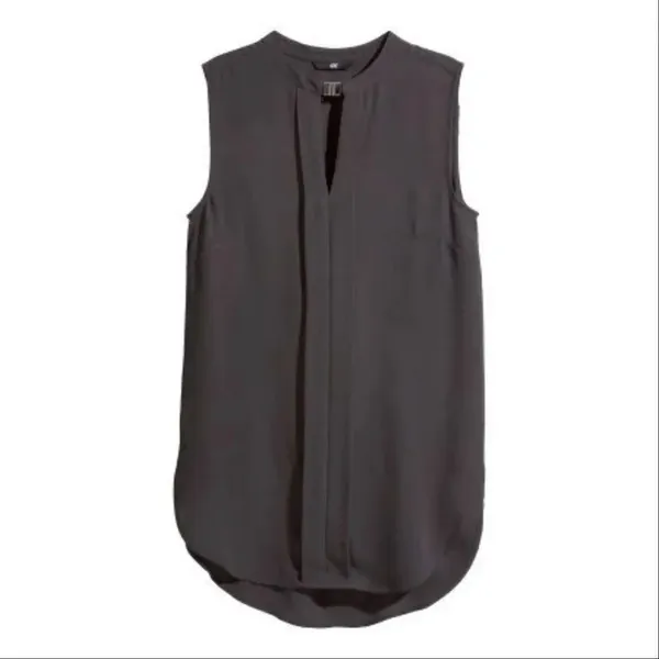 ✨H&M Dark Gray Sleeveless Blouse✨ - Image 2