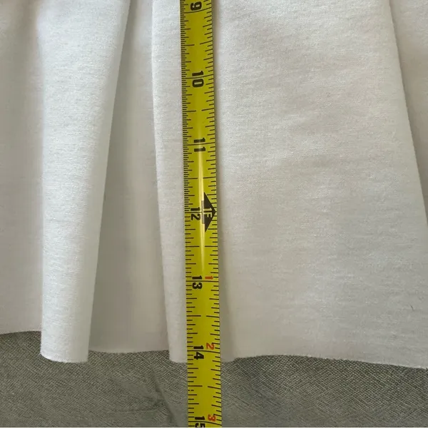 Revolve Lioness Pleated White Mini Skirt XS - Image 5