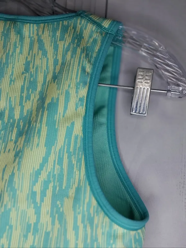 Athleta Aurora Seamless Crop Rib Activewear Athleisure Workout Tank Top - Image 6
