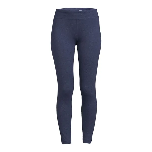 Athletic Works Womens Leggings Size L Blue Mid Rise Active Ankle Stretch Active - Image 4