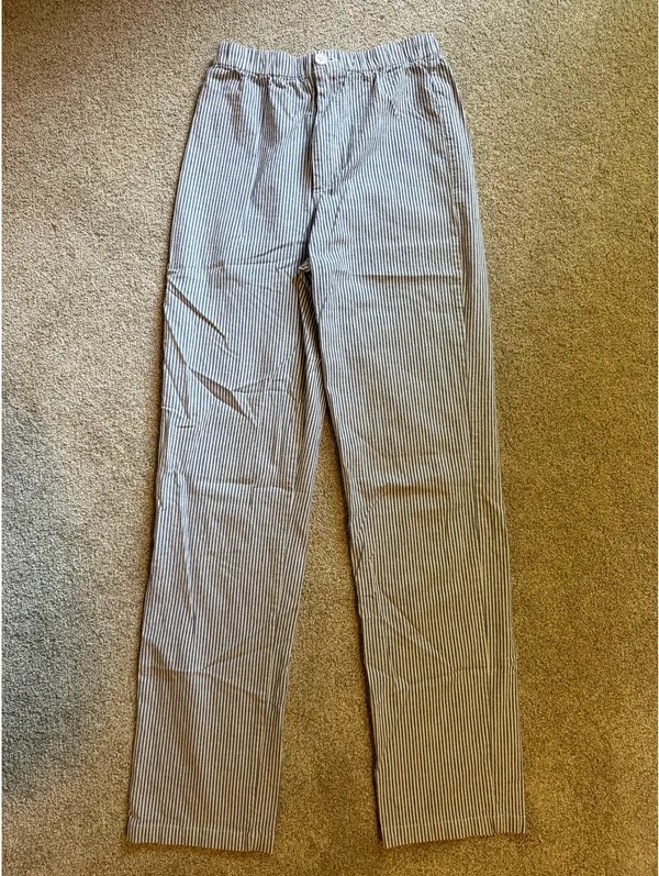John Galt Blue/White Striped Pants - Image 2