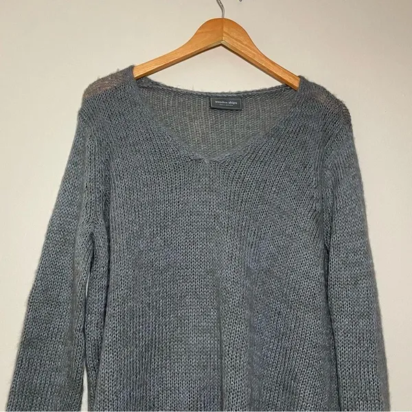 Wooden Ships Lightweight Fuzzy Sweater - Image 2