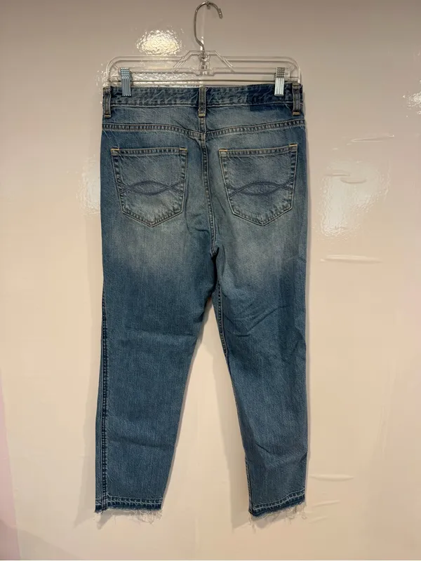 Distressed Blue Abercrombie and‎ Fitch vintage signature collection jeans - Image 4