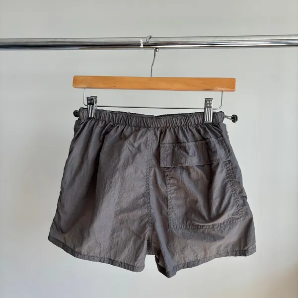 Charlotte Russe Athletic Shorts S Gray Elastic Waist Gorpcore Utility Streetwear - Image 2