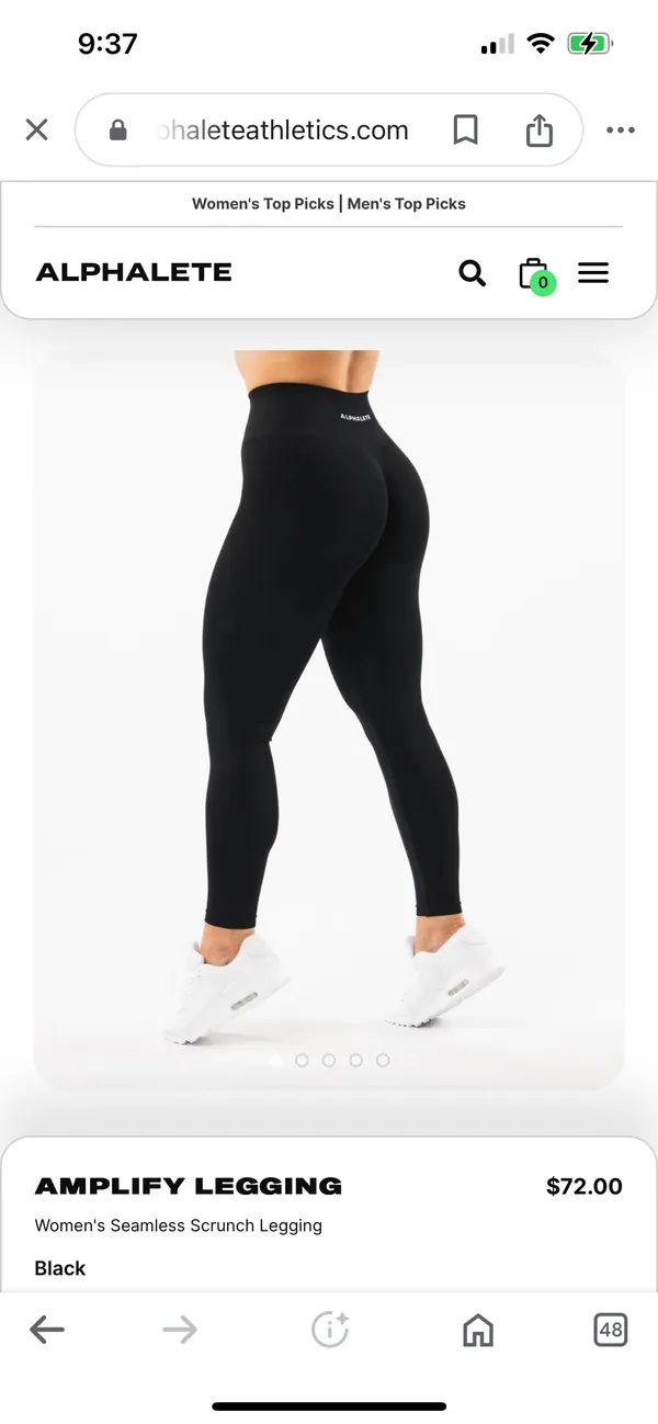 Alphalete Amplify Legging - Image 2