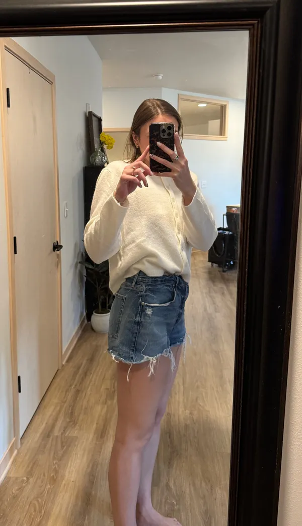 Good American Jean Shorts - Image 2