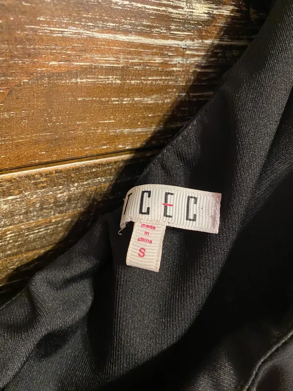 TCEC Black Ruffle Dress - Image 3