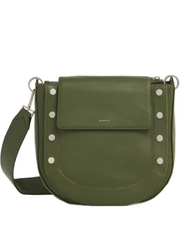 💕HAMMITT💕 Kayce Saddle Bag ~ Landscape Green NWOT - Image 2