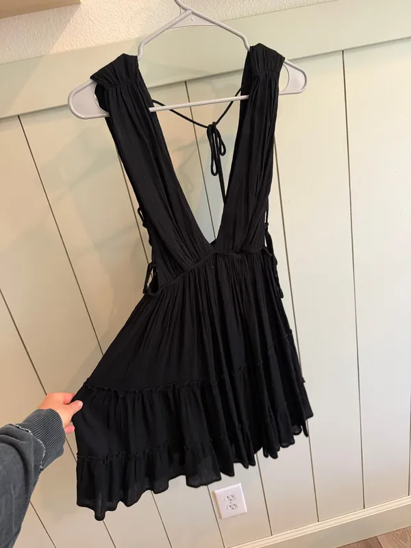 Cotton Candy LA Black mini dress - Image 5