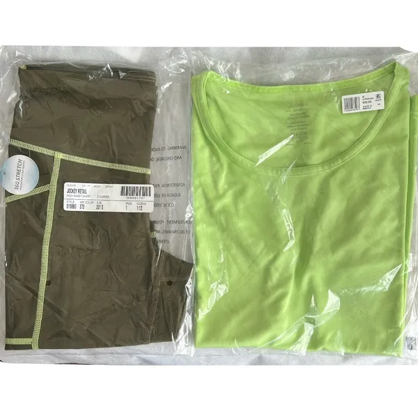 Jockey Performance Tank + 360 Stretch 9" Bike Short Set, S - Image 3