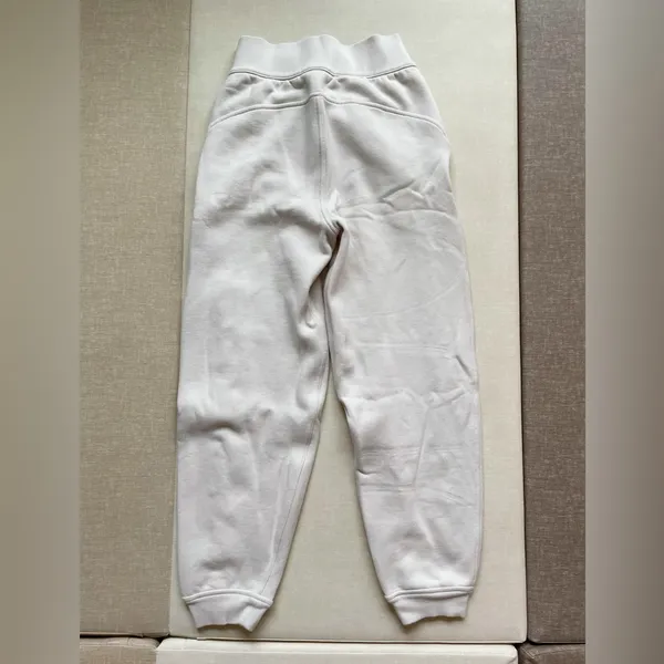 Lululemon Braided Detailed High Rise Jogger - White Opal - Image 8