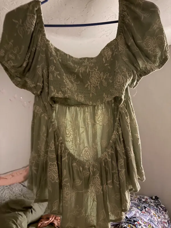 Altar'd State Babydoll Top Floral - Image 2