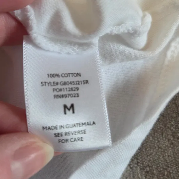 Rebellious One White Welcome To Nashville Cowboy Western Graphic Tee Crop Medium - Image 5