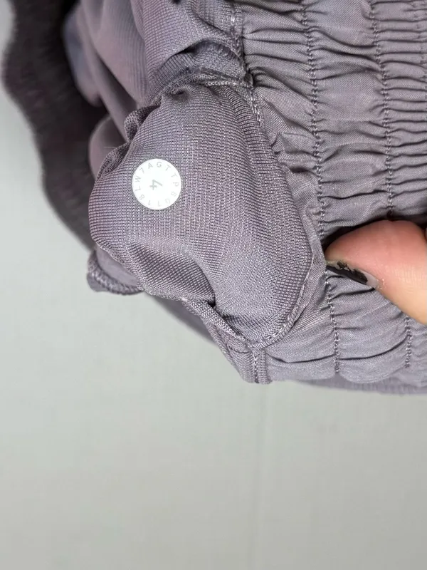 Lululemon Hotty Hot Shorts 4" Purple Grey - Image 5
