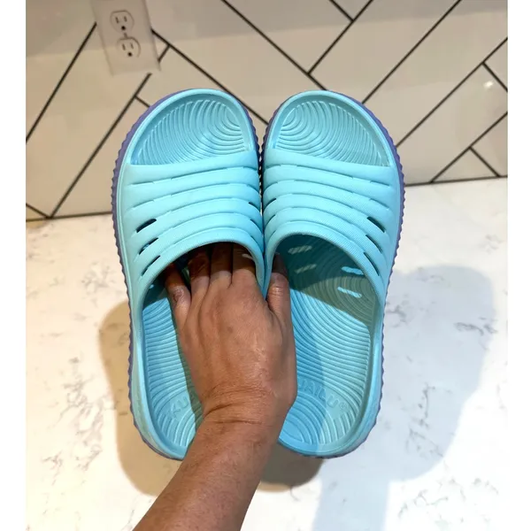 KuaiLu Recovery Sandal orthotic slides for Plantar Fasciitis size 9 arch support - Image 3