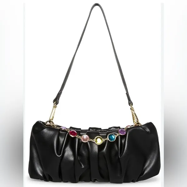 Betsy Johnson Party Black Shoulder Bag - Image 4