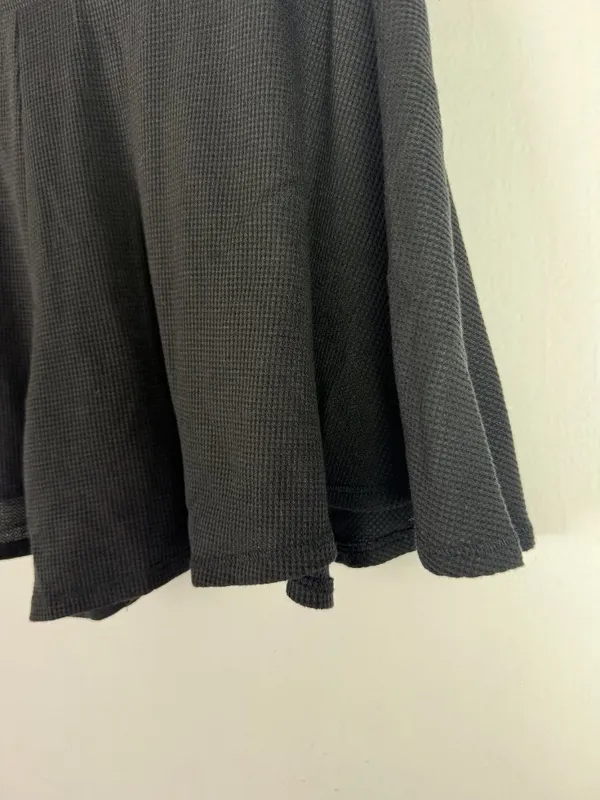 NWT Lulus Expert Chiller Black Waffle Knit Shorts Flowy Size XL NEW - Image 7