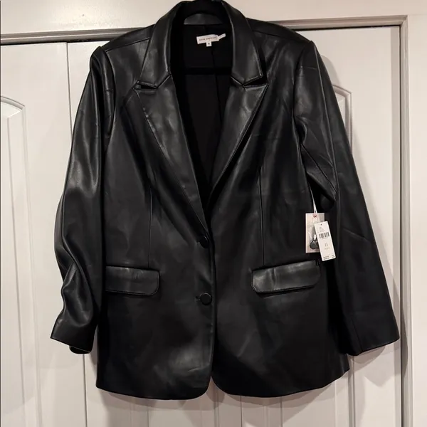 Good‎ American Women's Better Than Leather Blazer 2X NWT - Image 3