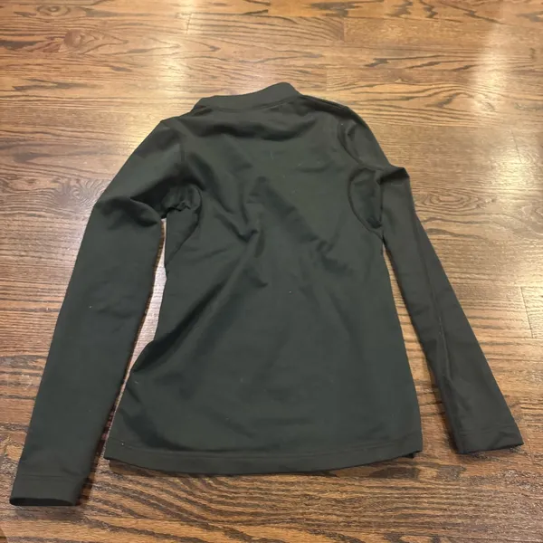 Nike Fit Dry Women's Black Quarter-Zip Sweatshirt - Image 3