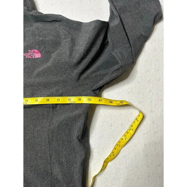 The North Face HyVent 2.5L Waterproof Hooded Jacket Gray Pink Women’s M - Image 7