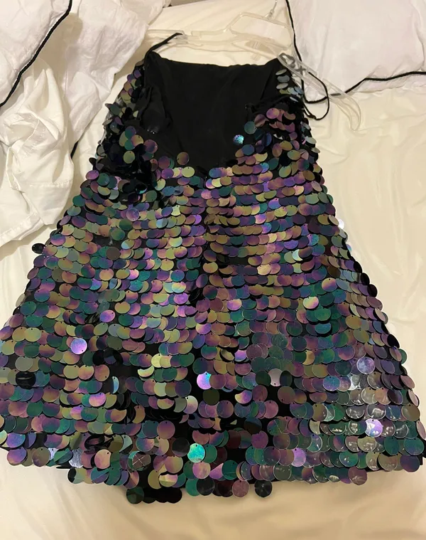NBD Revolve  circle Sequin Mini Dress - Image 4